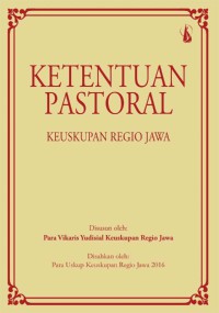 Ketentuan pastoral Keuskupan regio jawa