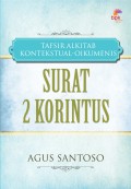 SURAT 2 KORINTUS : Tafsir Alkitab Kontekstual-Oikumenis