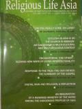 Did You Really Come, Oh Lord ? :Religious Life Asia (Journal of Institute for Concecrated Life in Asia Vol. XXVI No.2 .2024 )
