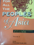 For All The Peoples of Asia : Federation Of Asian Bishops' Conferences Document From 2002-2006 (Volume 4)