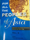For All The Peoples of Asia : Federation Of Asian Bishops' Conferences Document From 1992 - 1996 (Volume 2)