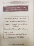 Vidyajyoti Journal of Theological Reflection  (Volume 90, No.2 February 2026 Single Copy: Rs.20)