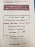 Vidyajyoti Journal of Theological Reflection  (Volume 90, No.4 April 2026 Single Copy: Rs.20)