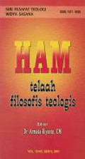 HAM : Telaah filosofis Teologis (Seri Filsafat Teologi Widya Sasana)
