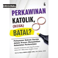 Perkawinan Katolik Bisa Batal