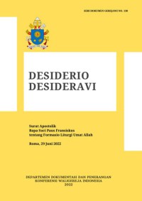 Desiderio Desideravi ( Seri Dokumen Gerejawi No 130 )