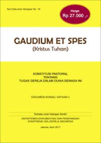 Gaudium Et Spes (Seri Dokumen Gerejawi no 19)